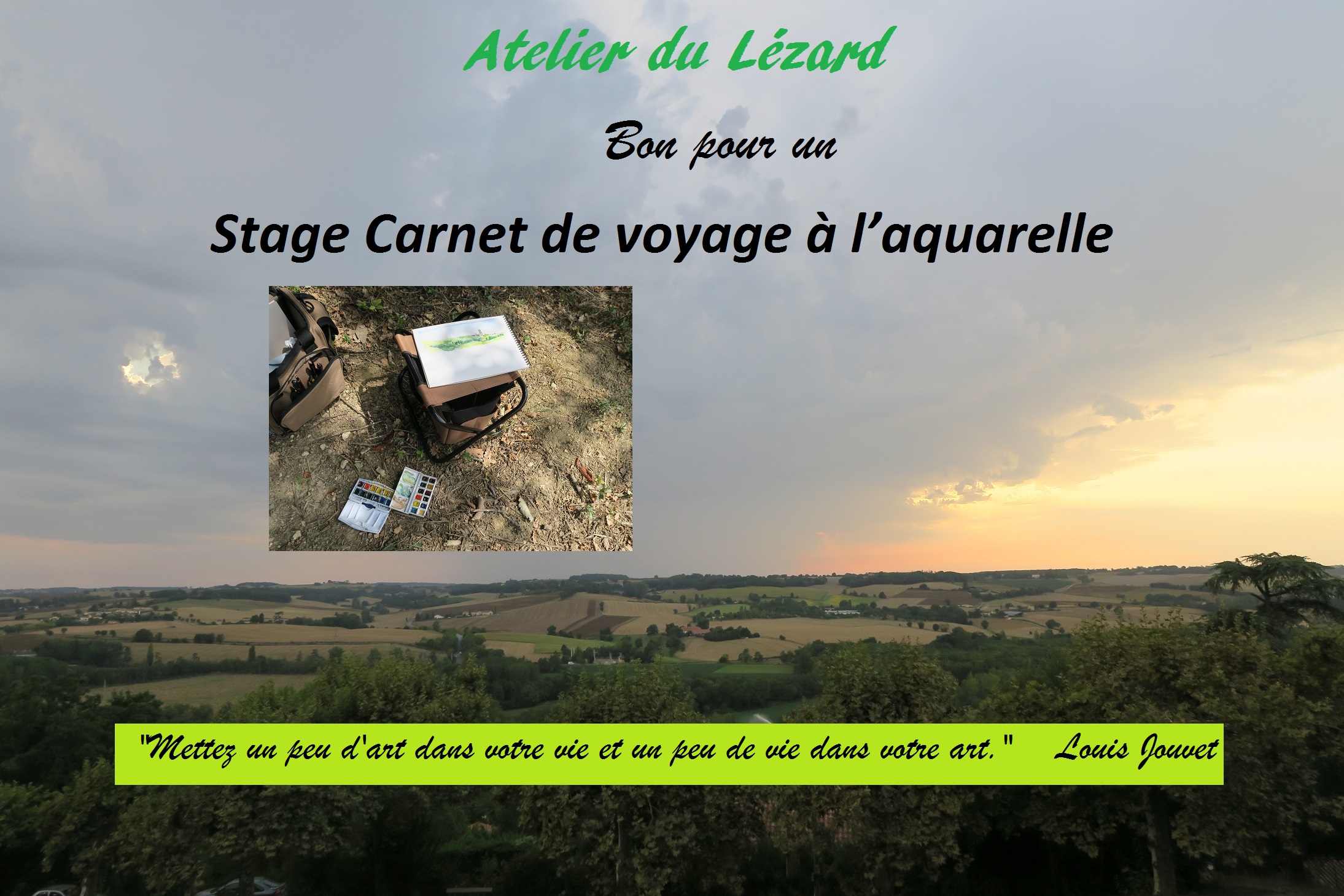 Vagabondages d'une aquar&ecirc;veuse - couverture